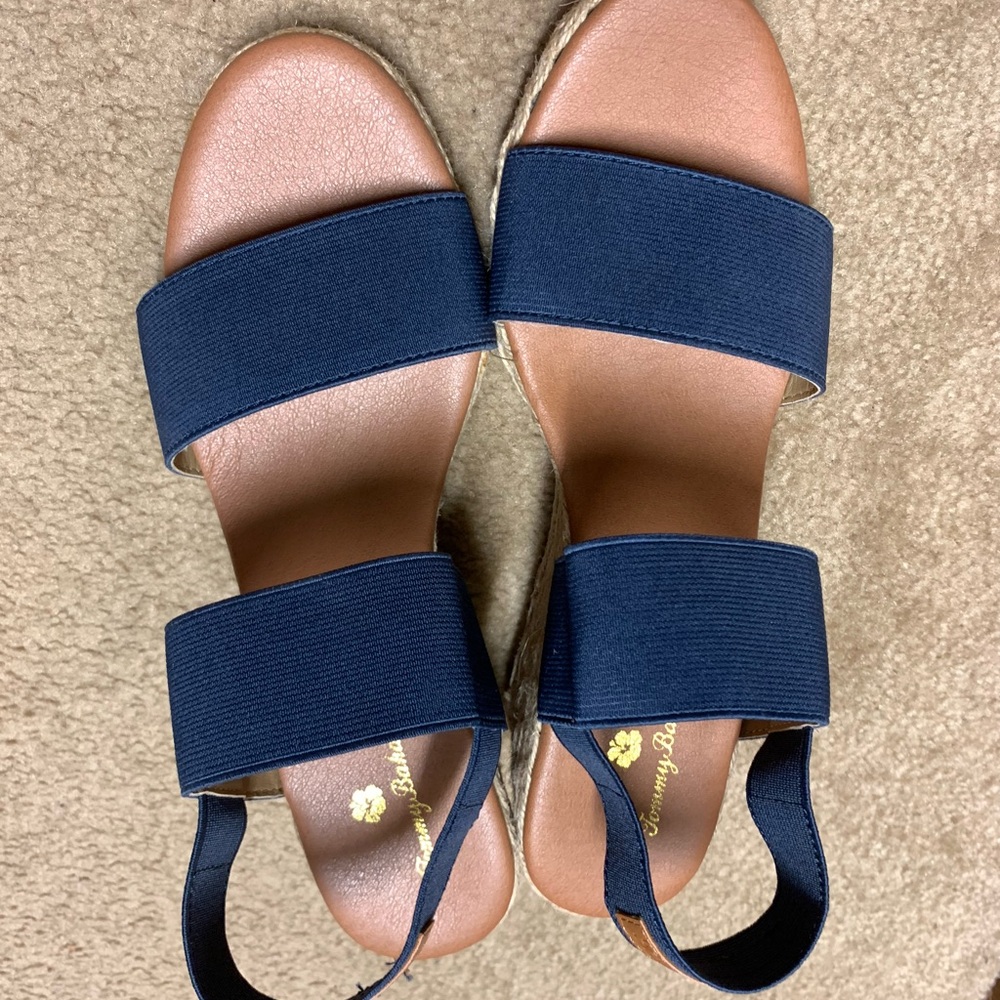 Tommy Bahama Women's Dark Blue Sandals - Picture 8 of 8